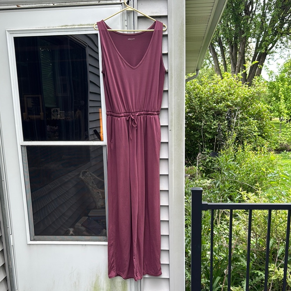 Allthreads Mauve Sleeveless Jumpsuit